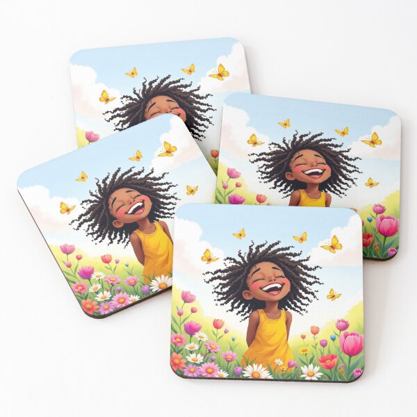 Item preview, Imani the Smiling Girl designed and sold by IsoldaM6Y.