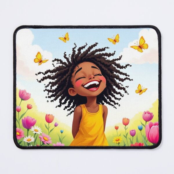 Item preview, Imani the Smiling Girl designed and sold by IsoldaM6Y.