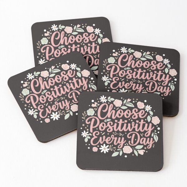 Aperçu de l'œuvre Choose Positivity Every Day – Boho Floral Motivation Shirt créée et vendue par CuteOasis.