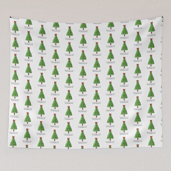 Item preview, Christmas Deck The Halls With Pickleballs   designed and sold by ArtFromBeyond.