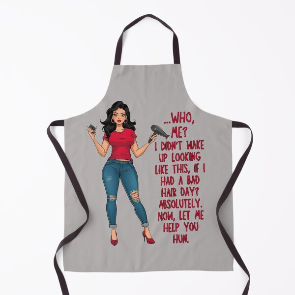 Item preview, Funny Hairstylist Quote – “Who, Me?” Salon Humor T-Shirt by Angie’s Empire Designs designed and sold by Angie's Empire Designs.