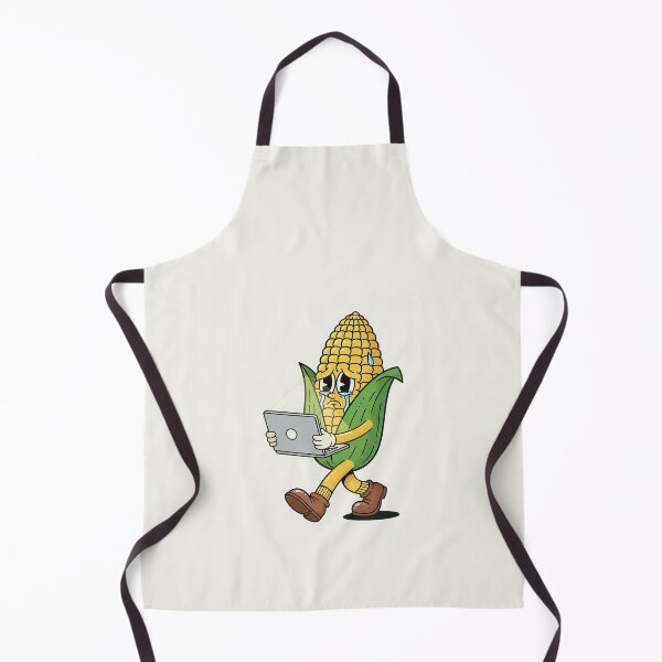 Item preview, Sad Corn on Laptop Retro Funny Meme designed and sold by HoopeStylee.