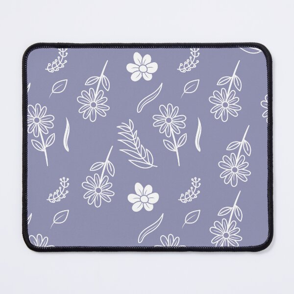 Item preview, Floral pattern, flowers and white leaves designed and sold by Jamildesign.