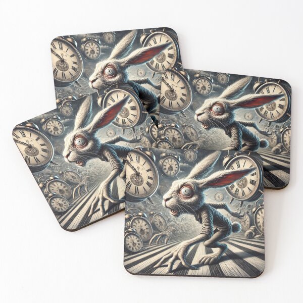 Item preview, Rabbit of Temporal Panic – Nightmare of Clocks designed and sold by FusiTink.