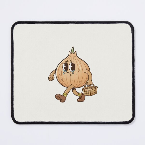 Item preview, Crying Onion Picnic Basket Retro Sad Meme designed and sold by HoopeStylee.