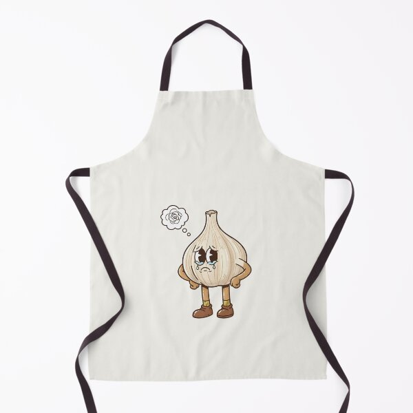 Item preview, Crying Garlic Thinking Rose Retro Sad Vibes designed and sold by HoopeStylee.