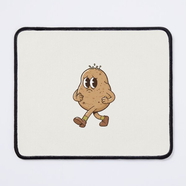 Item preview, Sad Sprouting Potato Retro Cartoon Walking Away designed and sold by HoopeStylee.