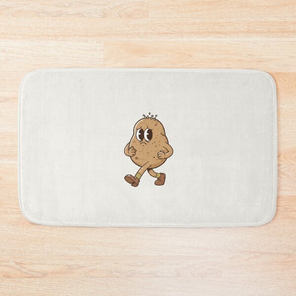 Item preview, Sad Sprouting Potato Retro Cartoon Walking Away designed and sold by HoopeStylee.