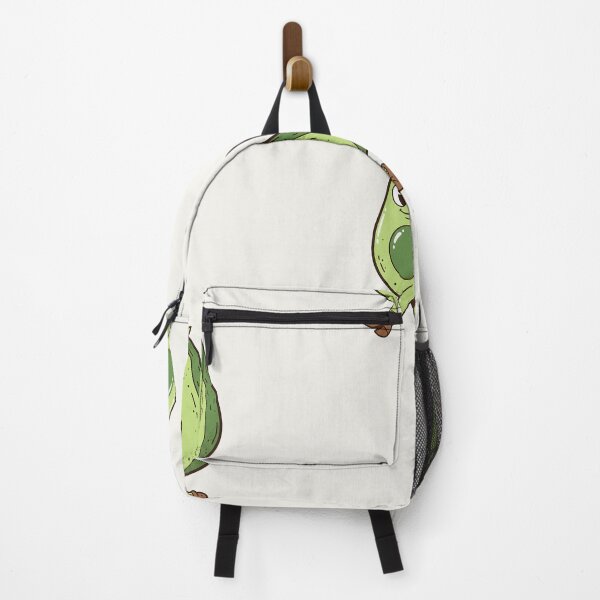Item preview, Happy Avocado Walking Retro Food Mascot Vibe designed and sold by HoopeStylee.