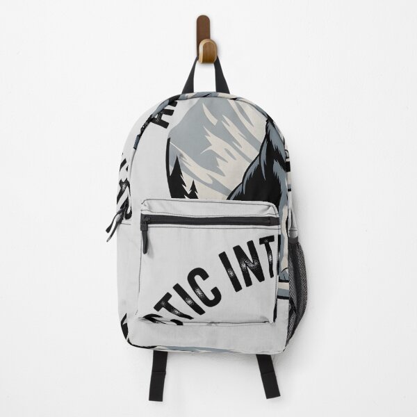 Item preview, Arctic Introvert Club – Husky Dog in Snowy Mountains Minimalist Adventure Design designed and sold by TrendPrinter.