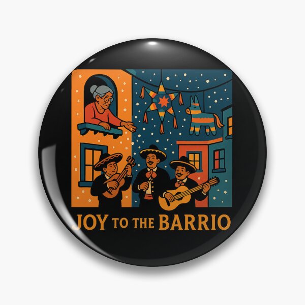 Artikelvorschau, Joy to the Barrio – Latino Christmas Posada Mariachi Design entworfen und verkauft von AddictiveDesign.