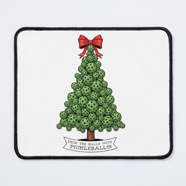 Item preview, Christmas Deck The Halls With Pickleballs designed and sold by ArtFromBeyond.