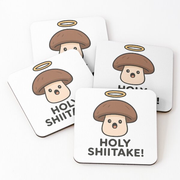 Item preview, The "Holy Shiitake" Dad Joke designed and sold by Bal Drops.
