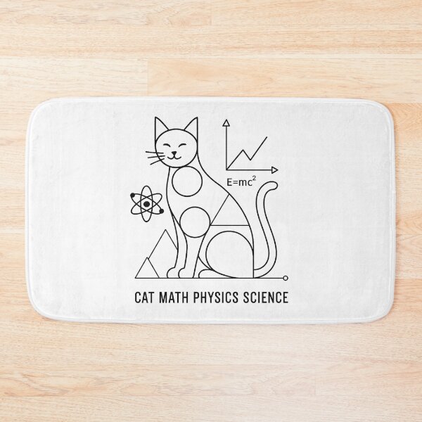 Item preview, Physics Equations PNG: Cat Math Science Humor Design designed and sold by fabricutie.