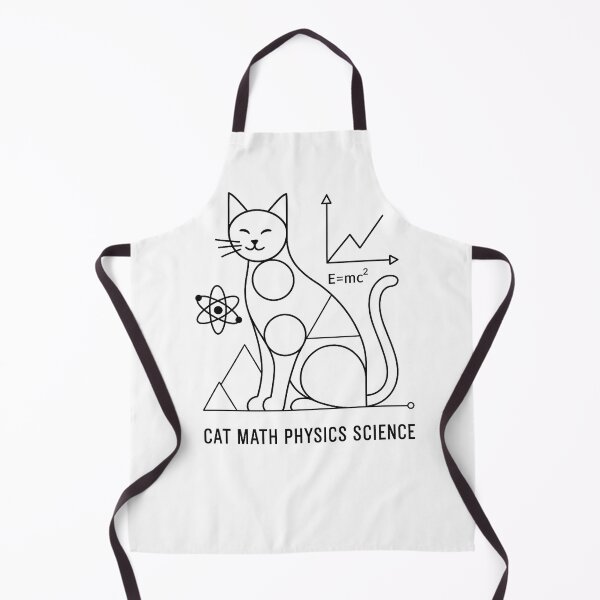 Item preview, Physics Equations PNG: Cat Math Science Humor Design designed and sold by fabricutie.