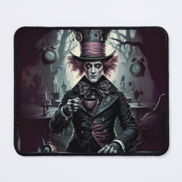 Item preview, Mad Hatter of the Eternal Night – Tea in the Cursed Forest designed and sold by FusiTink.