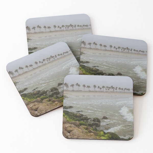 Item preview, Monsoon Coast: Palm Trees and Mossy Rocks in Salalah designed and sold by Greysline.