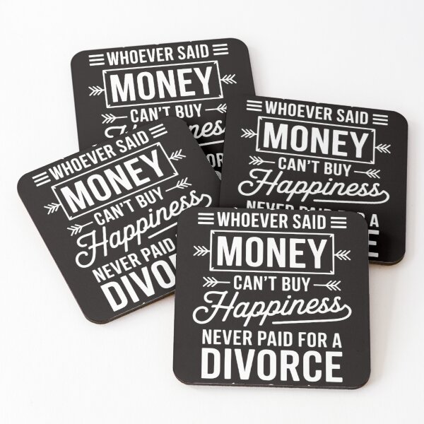 Item preview, Whoever Said Money Can't Buy Happiness... Divorce Gift designed and sold by MelSurf.
