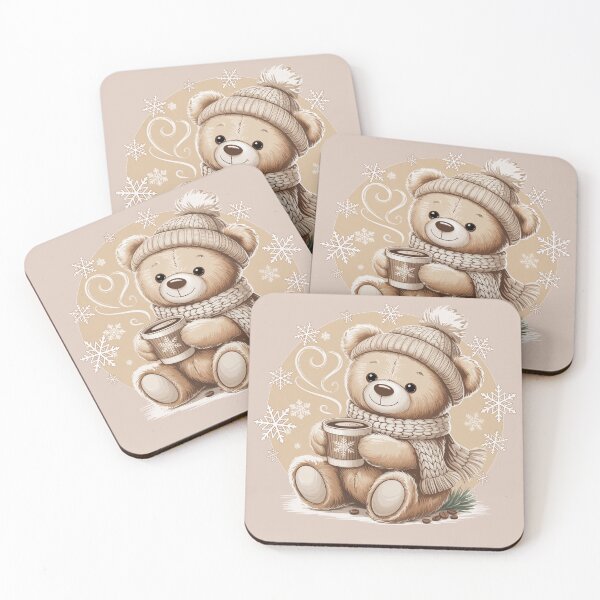 Item preview, Teddy Bear Cozy Winter designed and sold by tamdevo1.