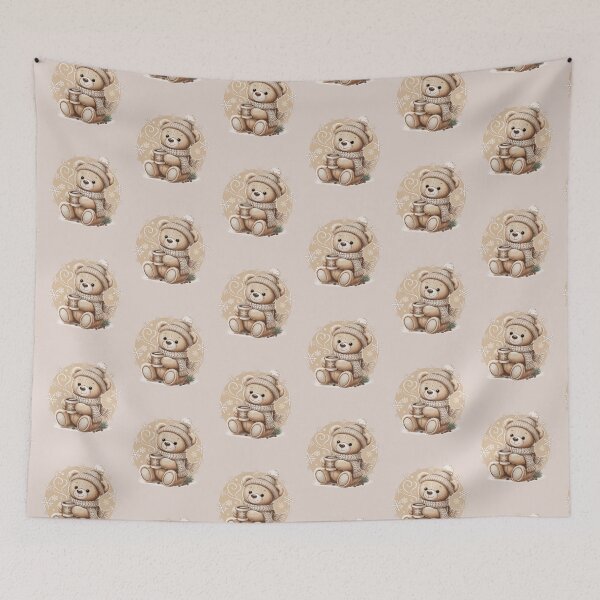 Item preview, Teddy Bear Cozy Winter designed and sold by Cute & Sassy Custom Gifting Boutiques.