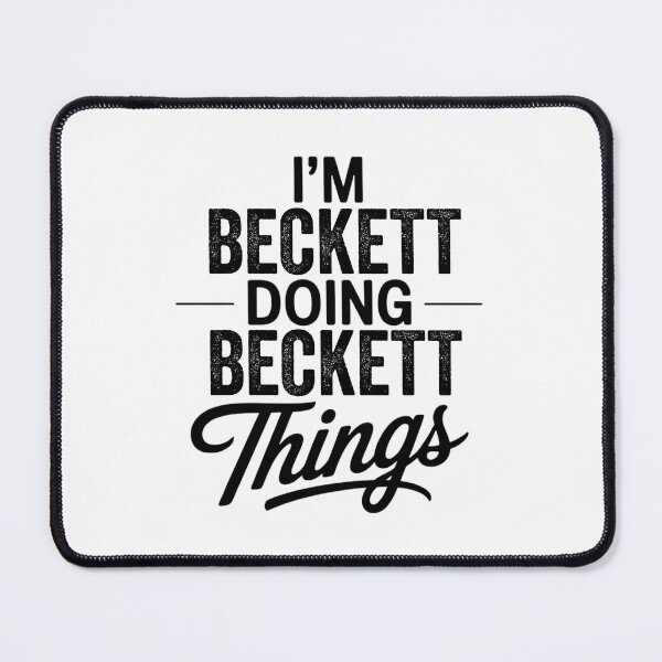 Item preview, I'm Beckett Doing Beckett Things designed and sold by Oussinc.