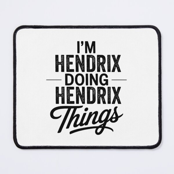 Item preview, I'm Hendrix Doing Hendrix Things designed and sold by Oussinc.