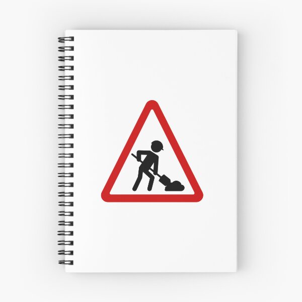Item preview, Road Work Men At Work Triangle Sign designed and sold by THP Creative.