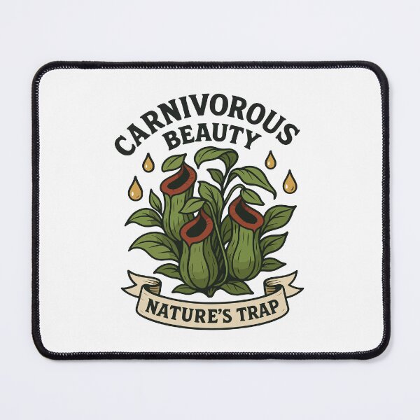Item preview, Carnivorous Beauty Nature’s Trap Pitcher Plant Design designed and sold by WildlifeInc.