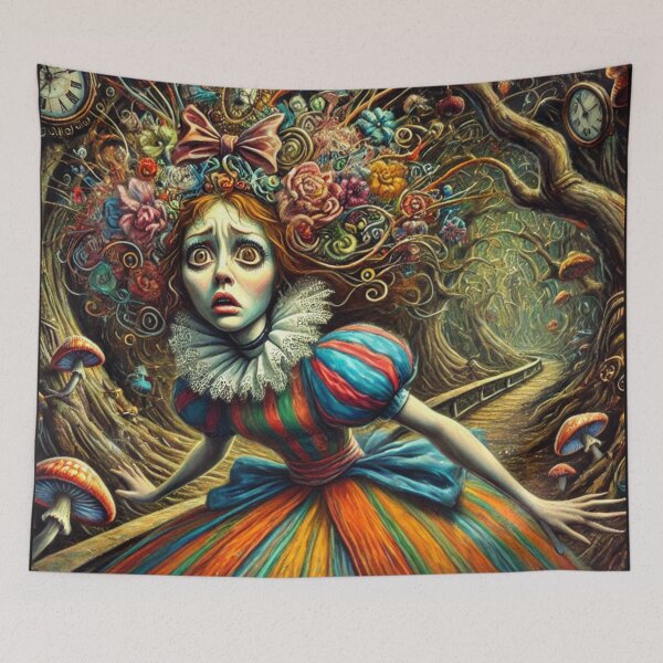 Item preview, Alice in the Forest of Overflowing Thoughts designed and sold by FusiTink.