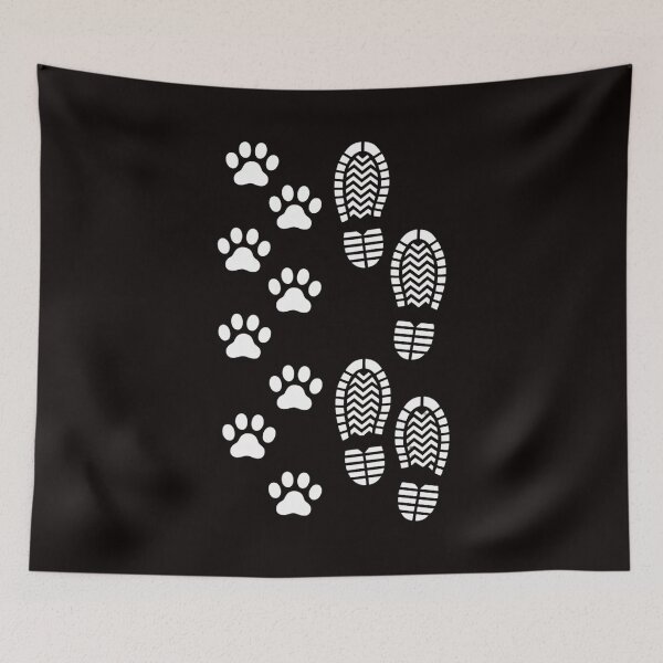 Item preview, Dog Walk Foot Print Dog Walker Dog Walking designed and sold by MelSurf.