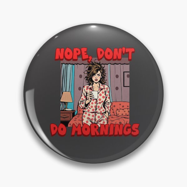 Item preview, Nope on mornings designed and sold by CammiesShop.