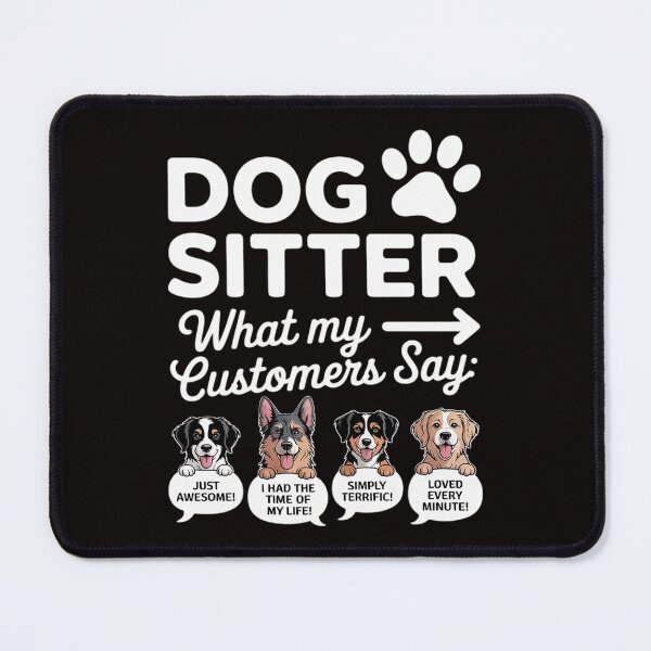 Item preview, Dog Sitter Dog Sitter Gift Dog Faces Dog-Sitter designed and sold by MelSurf.