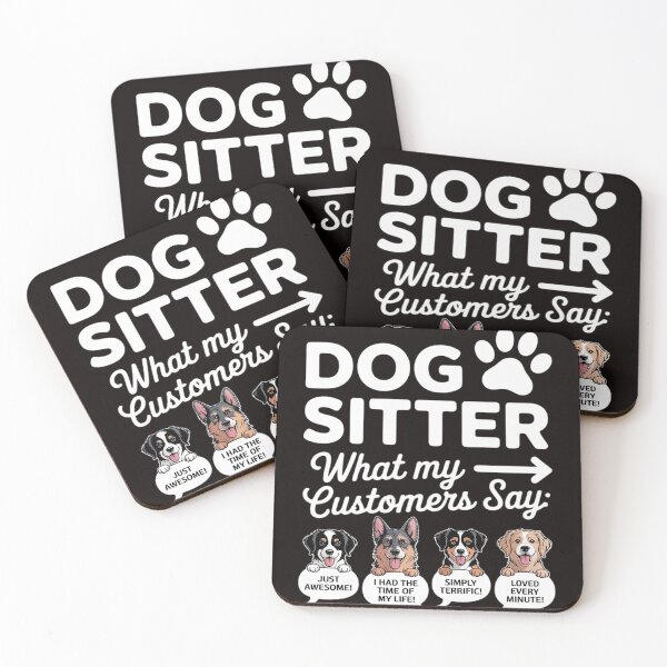 Item preview, Dog Sitter Dog Sitter Gift Dog Faces Dog-Sitter designed and sold by MelSurf.