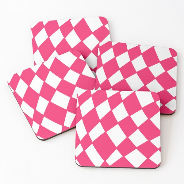 Aperçu de l'œuvre Motif à carreaux roses créée et vendue par abeink.