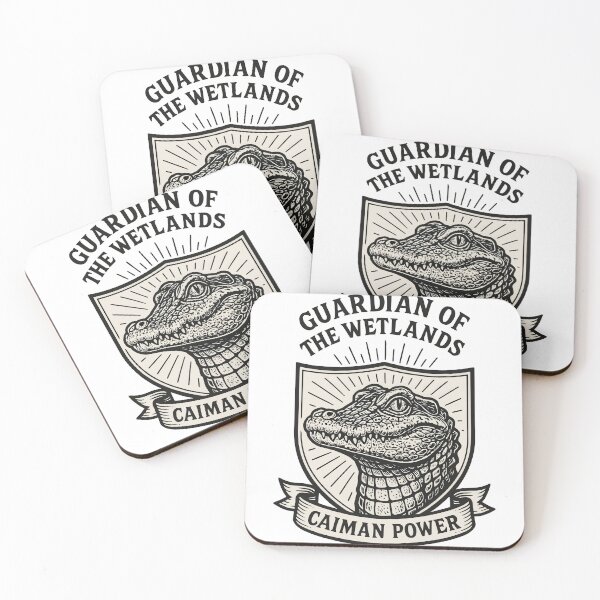 Item preview, Guardian of the Wetlands – Caiman Power designed and sold by WildlifeInc.
