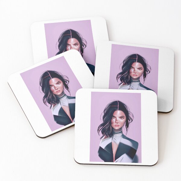 Item preview, Kendall Jenner drawing AI generated art  designed and sold by GabriellaDuncan.