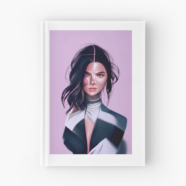 Item preview, Kendall Jenner drawing AI generated art  designed and sold by GabriellaDuncan.