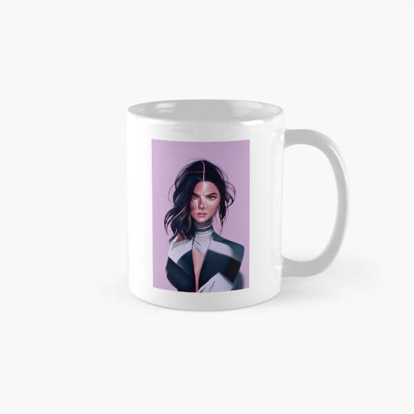 Item preview, Kendall Jenner drawing AI generated art  designed and sold by GabriellaDuncan.