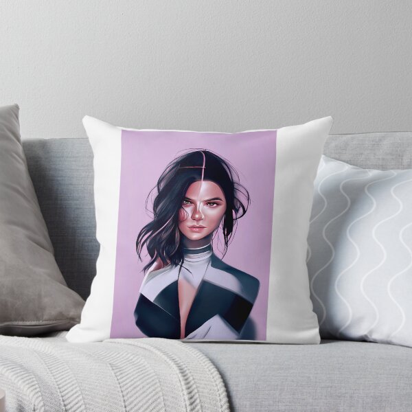 Item preview, Kendall Jenner drawing AI generated art  designed and sold by GabriellaDuncan.