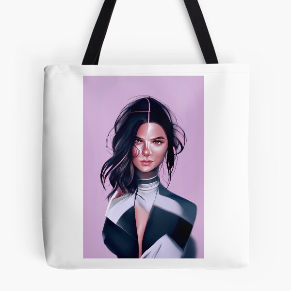 Item preview, Kendall Jenner drawing AI generated art  designed and sold by GabriellaDuncan.