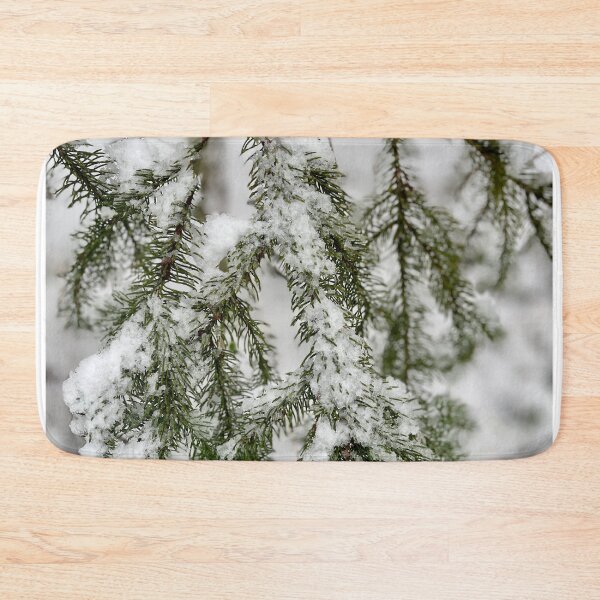 Item preview, Tiny Diamonds of Ice Clinging to Emerald Needles designed and sold by Lana Magnolia.