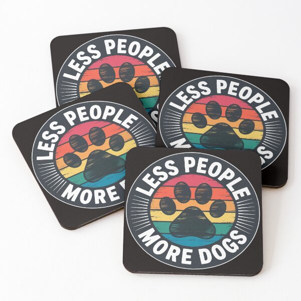 Item preview, Dog Lover Less People More Dogs designed and sold by MelSurf.