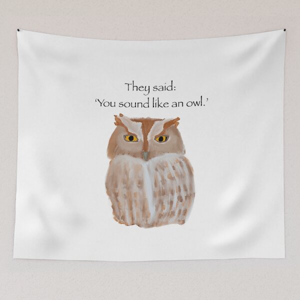 Item preview, Owl designed and sold by Polky Art.