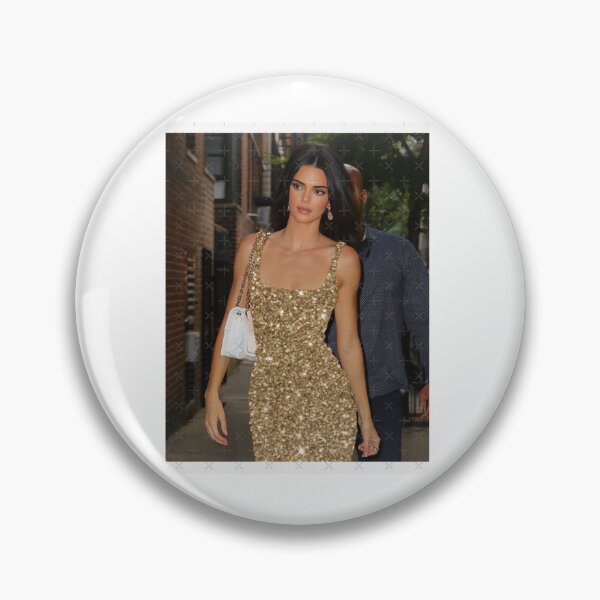 Item preview, Kendall Jenner gold glitter dress designed and sold by GabriellaDuncan.