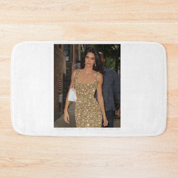 Item preview, Kendall Jenner gold glitter dress designed and sold by GabriellaDuncan.