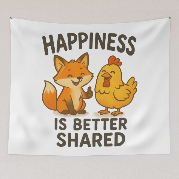 Item preview, Happiness Is Better Shared designed and sold by SBD.