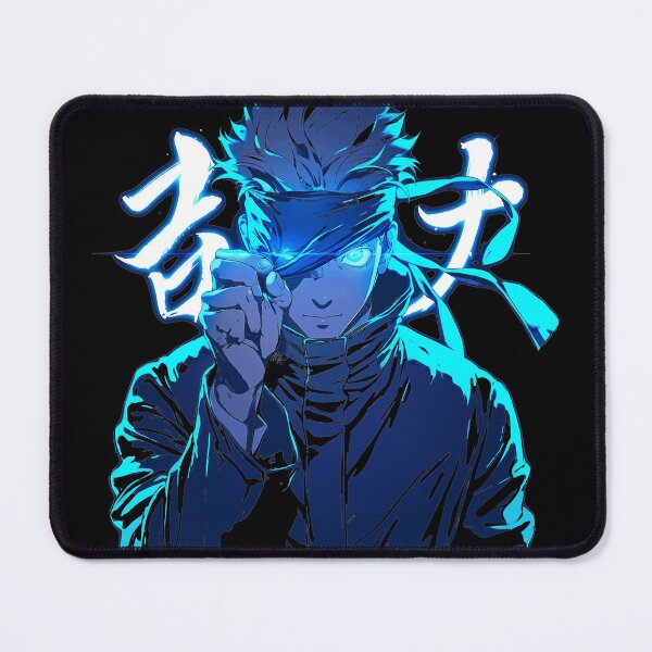 Artikelvorschau, Satoru Gojo Blue Eye Glow - Jujutsu Kaisen Art entworfen und verkauft von MulteeverseStudio.