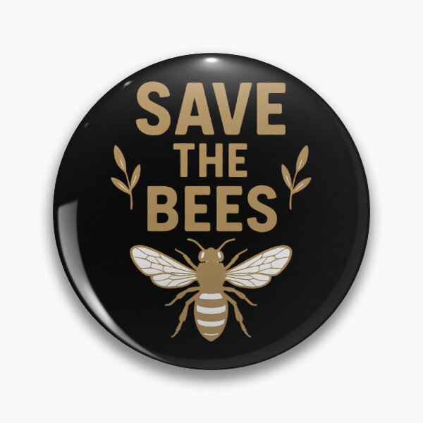 Item preview, Save The Bees Pollinator Conservation Nature Design designed and sold by k3rstman1.