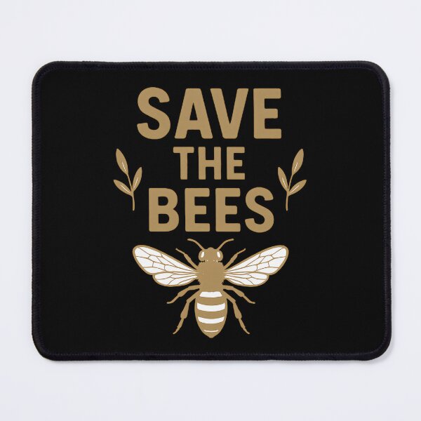 Item preview, Save The Bees Pollinator Conservation Nature Design designed and sold by k3rstman1.