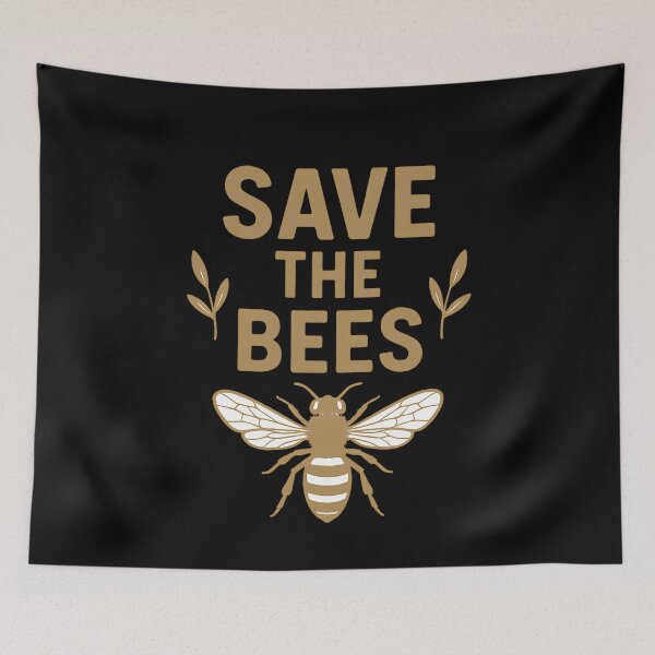 Item preview, Save The Bees Pollinator Conservation Nature Design designed and sold by k3rstman1.